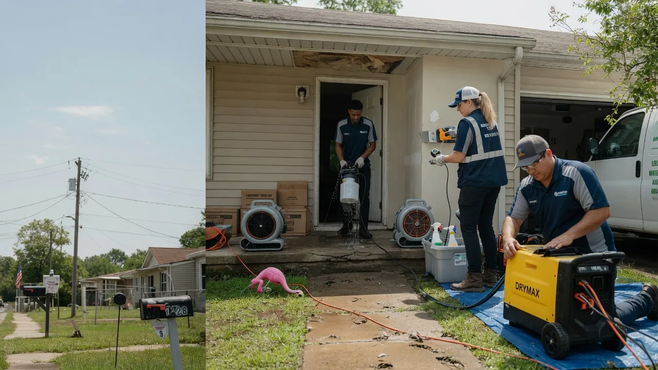 Storm Damage Water Removal in Ector, TX near me